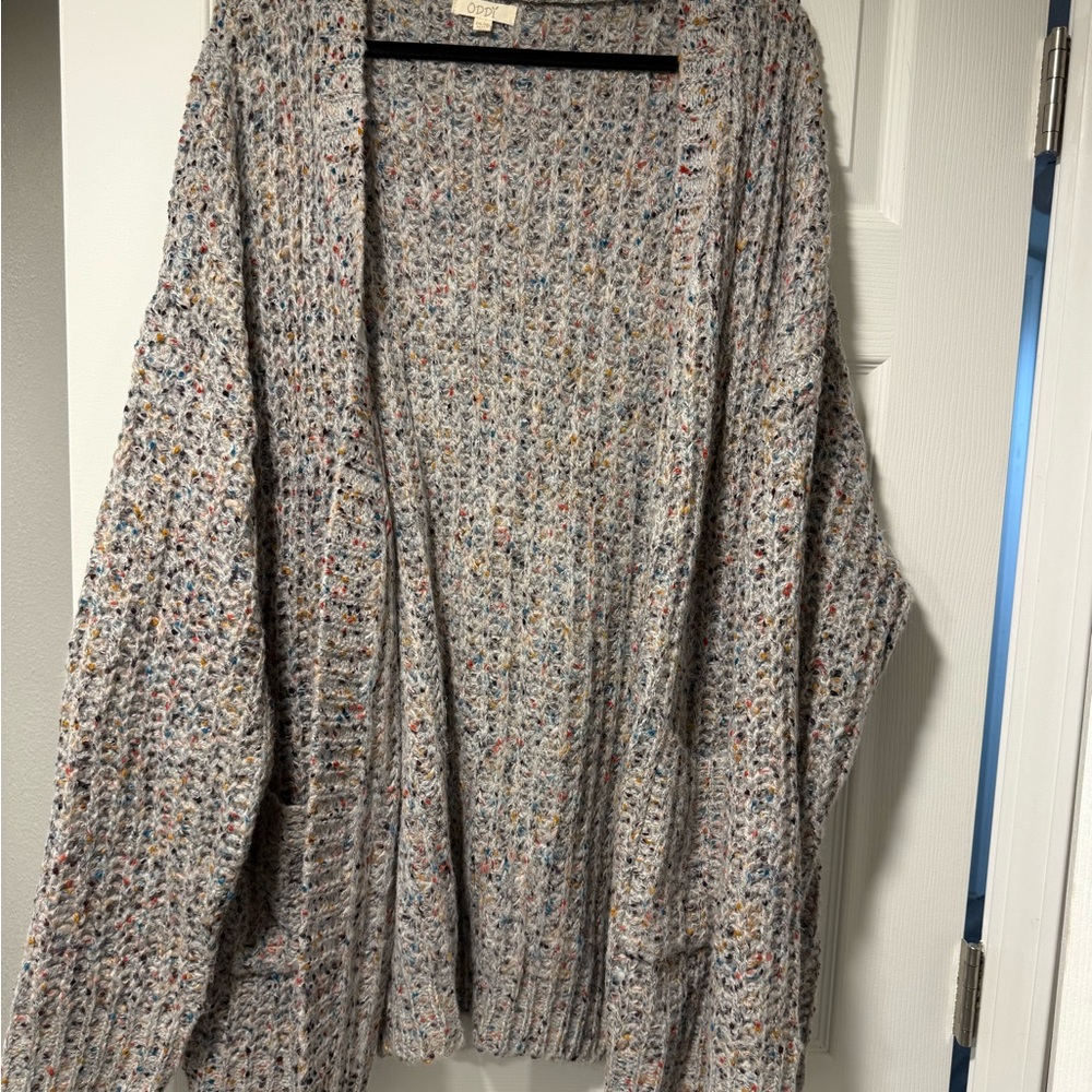ODDY Multicolor Knit Women's Cardigan